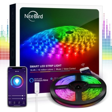 Светодиодная лента NiteBird Smart SL3 2х5м Tuya WiFi
