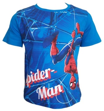 SPIDERMAN T-SHIRT KOSZULKA CHŁOPIĘCA MARVEL R98 3Y