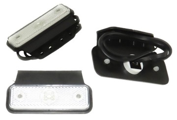LAMPA LED OBRYSOWA BIAŁA PRZYCZEPY UCHWYT FRISTOM