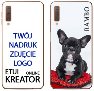 Etui Silikon Kreator Do Samsung Galaxy A7 2018