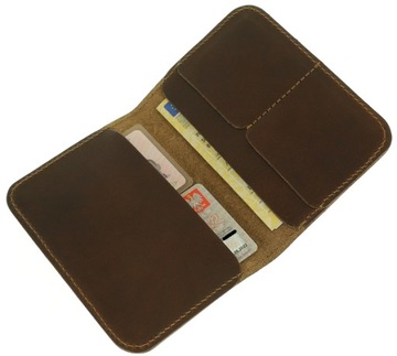 чехол для регистрационной карточки, 5 цветов, кожа