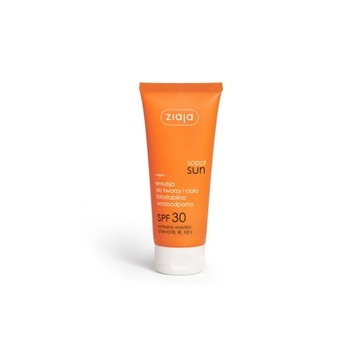 emulsja do twarzy i ciała fotostabilna wodoodporna SPF 30 ochrona wysoka UV