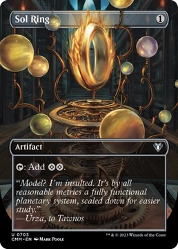 Sol Ring [BORDERLESS] (CMM)