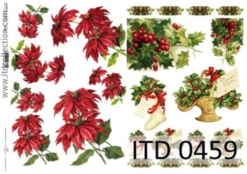 Papier decoupage klasyczny 60g 0459 A4 Papiery