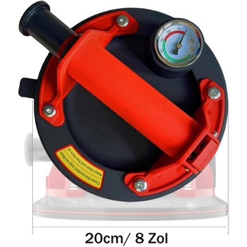 ВАКУУМНАЯ ПРИСОСКА ДЛЯ ПЛИТКИ РУЧКА С НАСОСОМ И МАНОМЕТРОМ ДЛЯ ОКОННОЙ ПЛИТКИ 2x