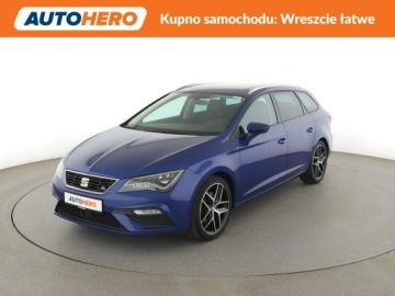 Seat Leon III ST Facelifting 2.0 EcoTSI 190KM 2018 Seat Leon DSG full LED półskóra navi klima auto