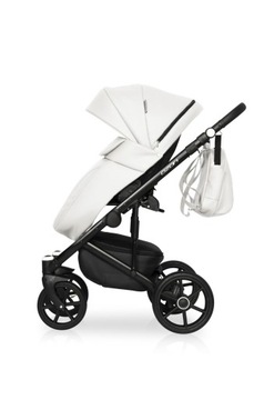 Детская коляска OZON Riko Basic 2в1, СПИНКА-ПЕРЕДНЕЕ СИДЕНИЕ + СУМКА ИЗ ФОЛЬГИ