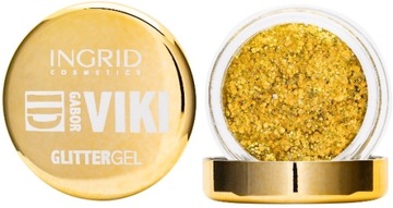 INGRID COSMETICS GLITTER GEL 02 GOLDEN SOUL