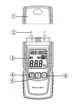 Wilgotnościomierz GM605