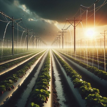 SET капельная линия с компенсационным садовым шлангом IRRIGATION 100M SET1 20