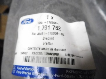 DRŽÁK VÝZTUHA NÁRAZNÍKU PRAVÝ PŘEDNÍ FORD S-MAX OE 1791752