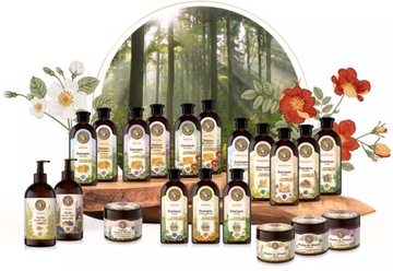 Czarne Mydło do ciała i włosów Receptury Zielarki