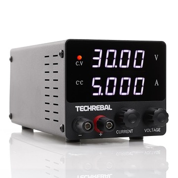 ЛАБОРАТОРНЫЙ ИСТОЧНИК ПИТАНИЯ TECHREBAL SPS-F305 30В 5А РЕГУЛИРУЕМАЯ ТОЧНОСТЬ