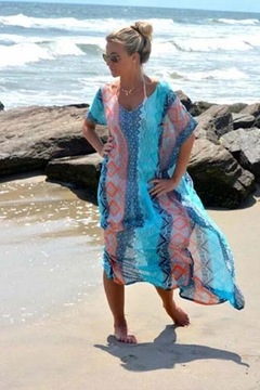 ДЛИННОЕ ПЛЯЖНОЕ ПЛАТЬЕ ПАРЕО