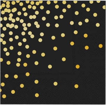 Набор тарелок, чашек, бумажных салфеток, черная скатерть BIRTHDAY