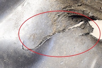 BMW 4 COUPE F32 430D PŘEDNÍ PRAVÝ VNITŘNÍ BLATNÍK ZADNÍ DÍL 3.0 DIESEL