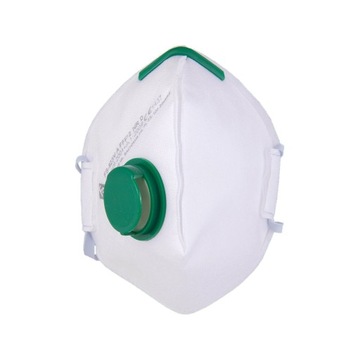 Полумаска ЗАЩИТНАЯ ФИЛЬТРАЦИЯ, плоская, с клапаном FFP2 923V