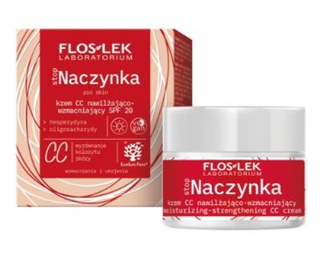 FLOSLEK STOP NACZYNKA KREM CC NAWILŻAJĄCO-WZMACNIAJĄCY SPF 20