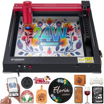 Nowy Grawer /wycinarka laserowa ATOMSTACK A24 PRO All-in-one Plotery 120W