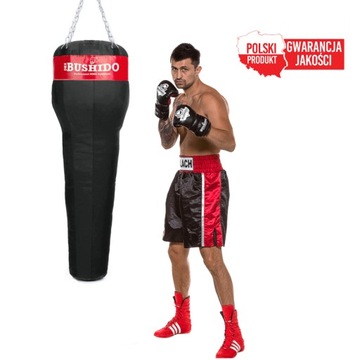 ПРОФИЛИРОВАННАЯ СПЕЦИАЛИЗИРОВАННАЯ СУМКА ДЛЯ БОКСЕРСКОГО КРЮКА 140 СМ 40 КГ DBX BUSHIDO
