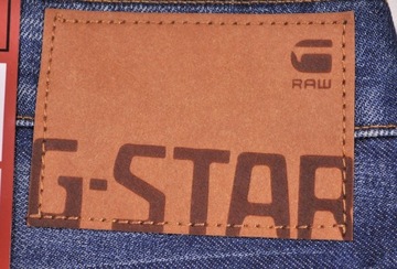 G-STAR spodnie JEANS ATTACC LOW STRAIGHT_ W34 L32