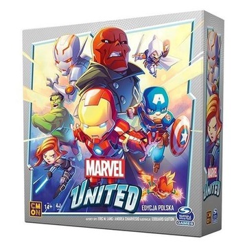 Rodzinna Gra dla DZIECI Marvel United SUPER ZABAWA