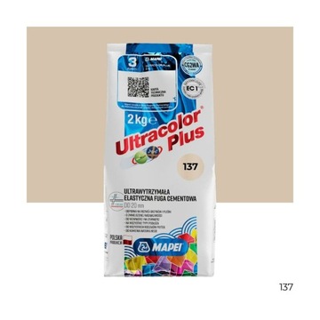 Elastyczna fuga Mapei Ultra Plus 137 karaibski 2kg
