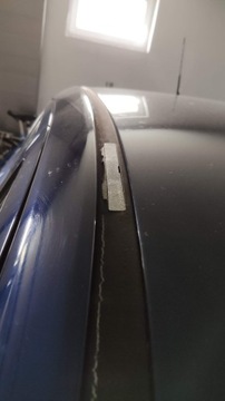 Astra H III серебристая алюминиевая накладка на крышу