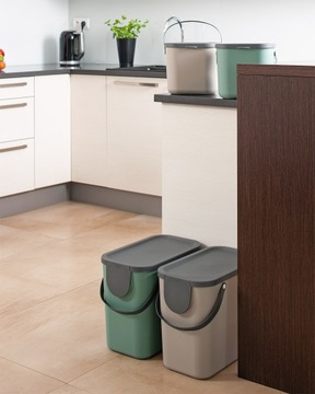 KOSZ DO SEGREGACJI ŚMIECI ROTHO BIO ALBULA 6 L