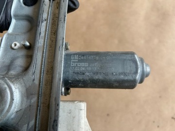 MOTOREK MECHANIZMUS SKEL OKNO LEVÝ ZADNÍ 24414776 OPEL VECTRA C
