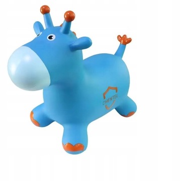 SKOCZEK GUMOWY DO SKAKANIA KROWA MUZYKA FIOLETOWA