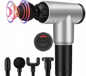 PISTOLET DO MASAŻU CIAŁA MOCNY MASAŻER WIBRACYJNY MASSAGE GUN FORTRADE