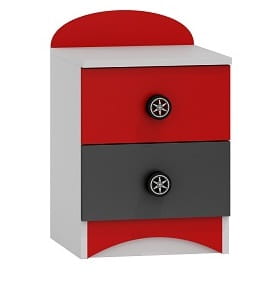 szafka do pokoju dziecka SUPER CAR N18 szafka nocna dziecięca 40x40 w.65