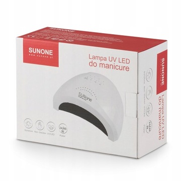 УФ/LED лампа для ногтей SUNONE Sun1 White