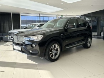 BMW X3 G01 SUV 2.0 20d 190KM 2017 BMW X3 xDrive20d xLine Czujniki parkowania Salon Polska dostawa 2.0