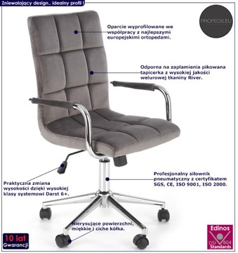 ВРАЩАЮЩИЙСЯ КОМПЬЮТЕРНЫЙ СТУЛ ДЛЯ СТОЛЛА = МОЛОДЫЕ ЛЮДИ