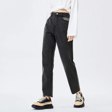 Semir Jeans Women Hong Kong Style Straight Pants B