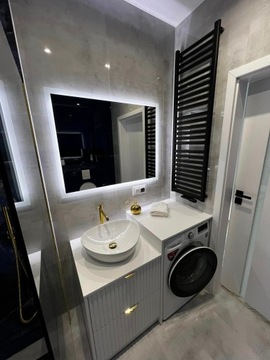 ЗЕРКАЛО 100x45 см СО СВЕТОДИОДНОЙ ПОДСВЕТКОЙ МОДЕЛИ ДЛЯ ВАННОЙ КОМНАТЫ