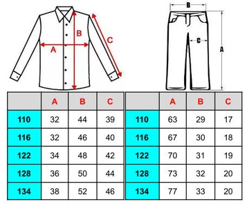 ФОРМАЛЬНЫЙ КОСТЮМ, РУБАШКА, ВОРОТНИК, БРЮКИ, ПОЯС 116