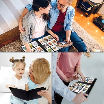 АЛЬБОМ НА 432 ФОТОГРАФИИ БОЛЬШОЙ INSTAX POLAROID ЧЕРНЫЙ