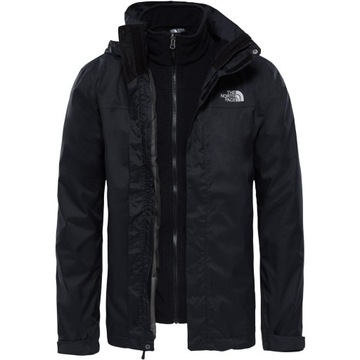 Kurtka 3w1 The North Face Evolve II Triclimate Jacket - black - XL