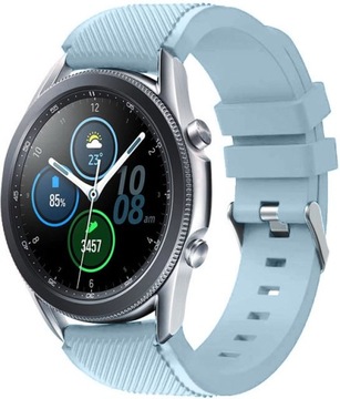 BŁĘKITNY pasek do SAMSUNG GALAXY WATCH 3 45MM