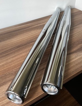 NOWE DUELLS TŁUMIKI TŁUMIK WYDECH JAWA 350 TS TYP 638 12V