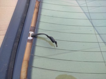 AUDI A3 8P SPORTBACK ЗАДНЕЕ ОКНО КРЫШКИ БАГАЖНИКА