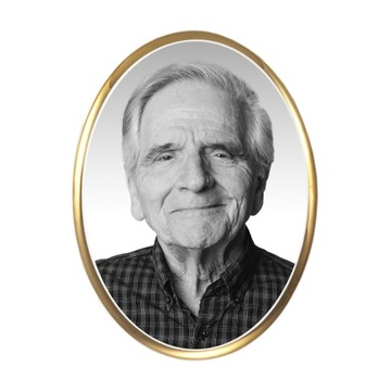 ФОТО МОБИЛЫ ОВАЛ Ч/Б ЗОЛОТАЯ РАМКА 7x10см