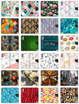 ETUI Portfel FOTO CASE WYBÓR Pokrowiec + SZKŁO 9H do Motorola Moto G42