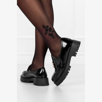 КОЖАНЫЕ ЛОФЕРЫ ЖЕНСКИЕ ПЛ ОБУВЬ С ДЕКОРАЦИЕЙ r 37