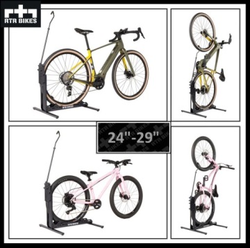 ВЕРТИКАЛЬНАЯ ПОДСТАВКА ДЛЯ ВЕЛОСИПЕДОВ E-BIKE BRUTUS UP ВЕШАЛКА ДЛЯ ВЕЛОСИПЕДА