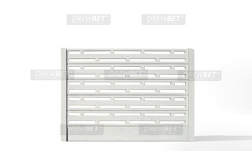 AŻUR - PALISADA płyta betonowa 200x25x4cm ogrodzenie betonowe Śląsk Opole