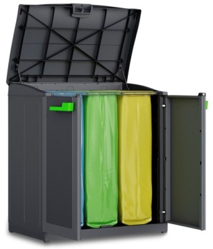 МЕХАНИЗМ ДЛЯ СЕГРЕГАЦИИ 3x ШКАФ KETER ОБЪЕМОМ 110 Л